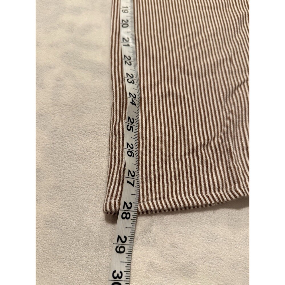 Sienna Sky Tan Brown Wide Leg, Elastic Waist, Boho Pants, Peasant, Size L - Picture 6 of 8